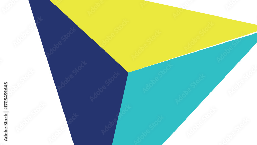 Poster geometric abstract shape with vibrant colors for modern design and creative applications showcasing 