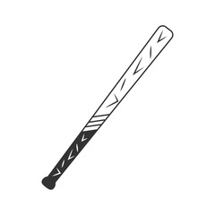 Baseball bat silhouette vector icon, Baseball bat line art icon, Baseball logo, baseball bat line art icon, silhouette, sports equipment, Vector illustration, Sport, Template, Training, clipart, 