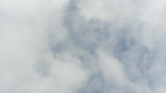 Gray black smoke dark horror 4k background in slow motion . white Gray Realistic fog animation, gray cloud effect, animated cloud mist overlay effect isolated. smoke clouds fog overlay.