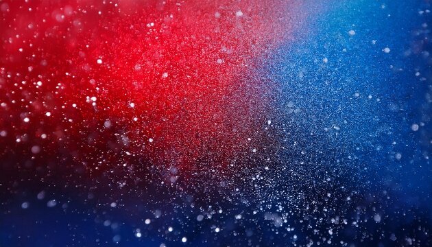 An Abstract Graphic With A Strong Contrast Between Red And Blue Hues With White Speckles Adding Texture To The Design It Appears To Be A Digital Art Piece With A Vibrant Pixelated Style