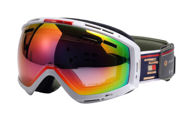 Obraz premium Winter sports action gear ski resort product performance isolated on transparent background, png