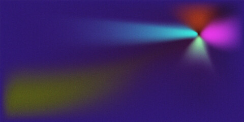 Abstract Colorful Beams Radiating from Purple Background image photo