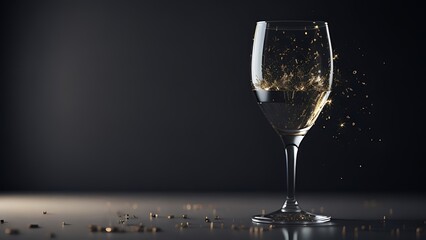 glass of champagne