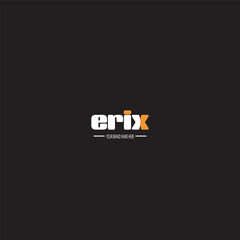 erix vector logo design