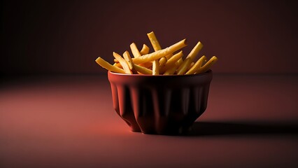 french fries in a bowl