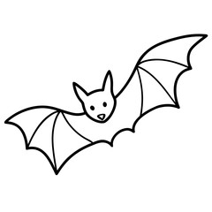 Bat Outline Vector