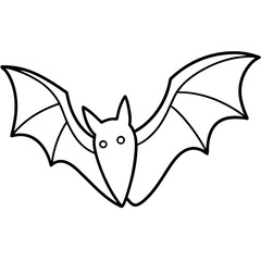 Bat Outline Vector