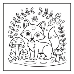 Autumn Coloring Pages | Cozy Fall Leaves, Pumpkins, Animals, Mandalas & Scenery | Bold Easy Outlines for Adults and Kids