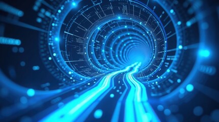 abstract blue background with lines