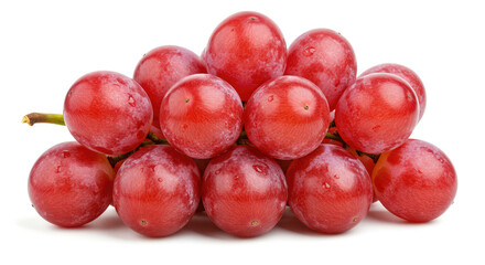 bunch of red grapes