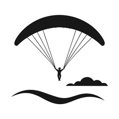 Paragliding Silhouette
