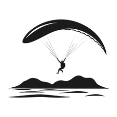 Paragliding Silhouette