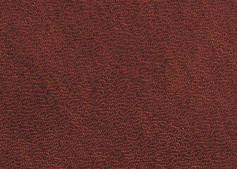 Bubbly red book cover texture background. Natural grainy surface texture for design.	
