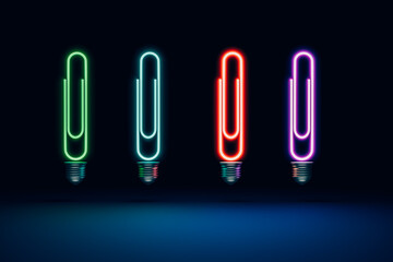 The lit bulb represents thinking, leadership, success, ideas, and inspiration.