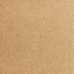 Cardboard sheet texture background, pattern of brown kraft paper with vintage style.