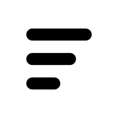 Obraz premium Menu Icon vector for web and mobile app. web menu sign and symbol. hamburger menu symbol