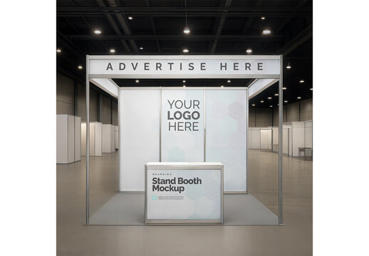 Trade Show Booth Mockup