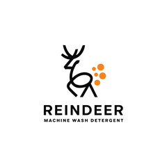 Reindeer logo, company logo company logo