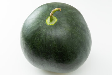 スイカ　丸ごと　白バック