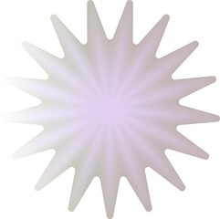 white flower on white background