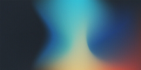 Moody Abstract Gradient with Blue Yellow and Red Hues background