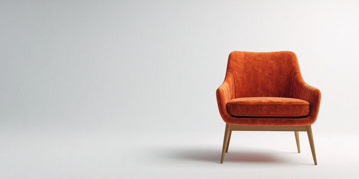 Modern ergonomic office chair with minimalist design and breathable mesh back support for productive home workspace and executive environment