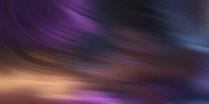 Abstract swirling clouds of purple, blue, and gold light create a mesmerizing and ethereal cosmic background - Powered by Adobe