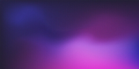 Purple and Blue Gradient with Soft Light and Grain abstract background