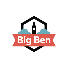 London big ben big ben vector silhouette