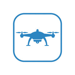 Autonomous drone delivering packages for quick shipping hovering against a clear sky conveying the future of logistics and e-commerce efficiency