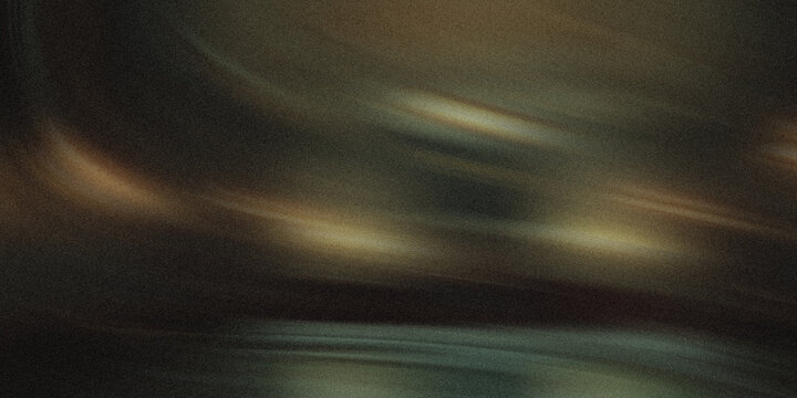 Abstract streaks of light and shadow create a moody, atmospheric texture with a grainy, vintage feel, evoking a sense of mystery and depth