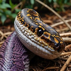 Close-up of a snake's head (1)