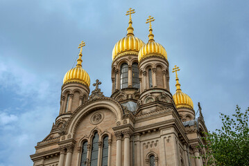 Russisch-Orthodoxe Kirche der heiligen Elisabeth auf dem Neroberg in Wiesbaden