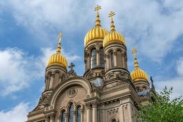 Russisch-Orthodoxe Kirche der heiligen Elisabeth auf dem Neroberg in Wiesbaden