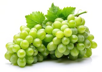 Obraz premium grapes in isolation on white background
