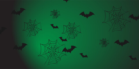 Halloween background pattern bat silhouette, simple elegant attractive grave copy space area eps 10