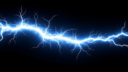 lightning in the night