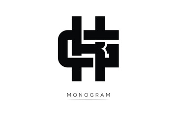 GK Creative Latter Logo. Monogram Logo Design.  Modern Minimal Initials Sing Symbol .