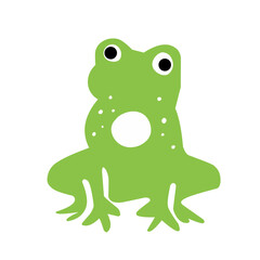 frog green vector