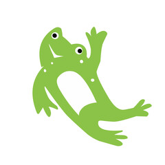 frog green vector