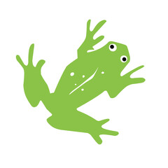 frog green vector