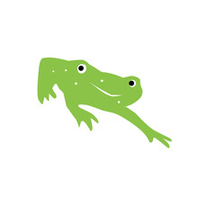 frog green vector
