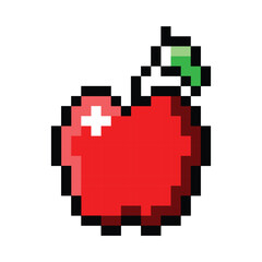 Red Apple Pixel