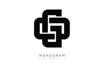 OG Creative Latter Logo. Monogram Logo Design.  Modern Minimal Initials Sing Symbol .