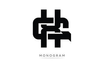 XQ Creative Latter Logo. Monogram Logo Design.  Modern Minimal Initials Sing Symbol .