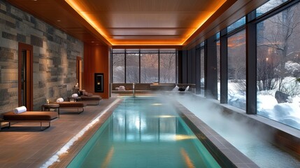 interior of a hotel room