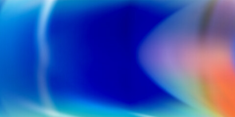 Gradient multicolor abstract vector illustration. Abstract multicolor gradient mesh background. Modern horizontal design