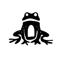 frog silhouette