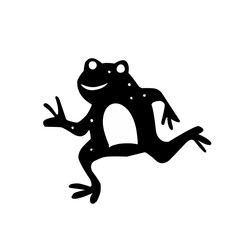 frog silhouette