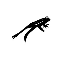 frog silhouette